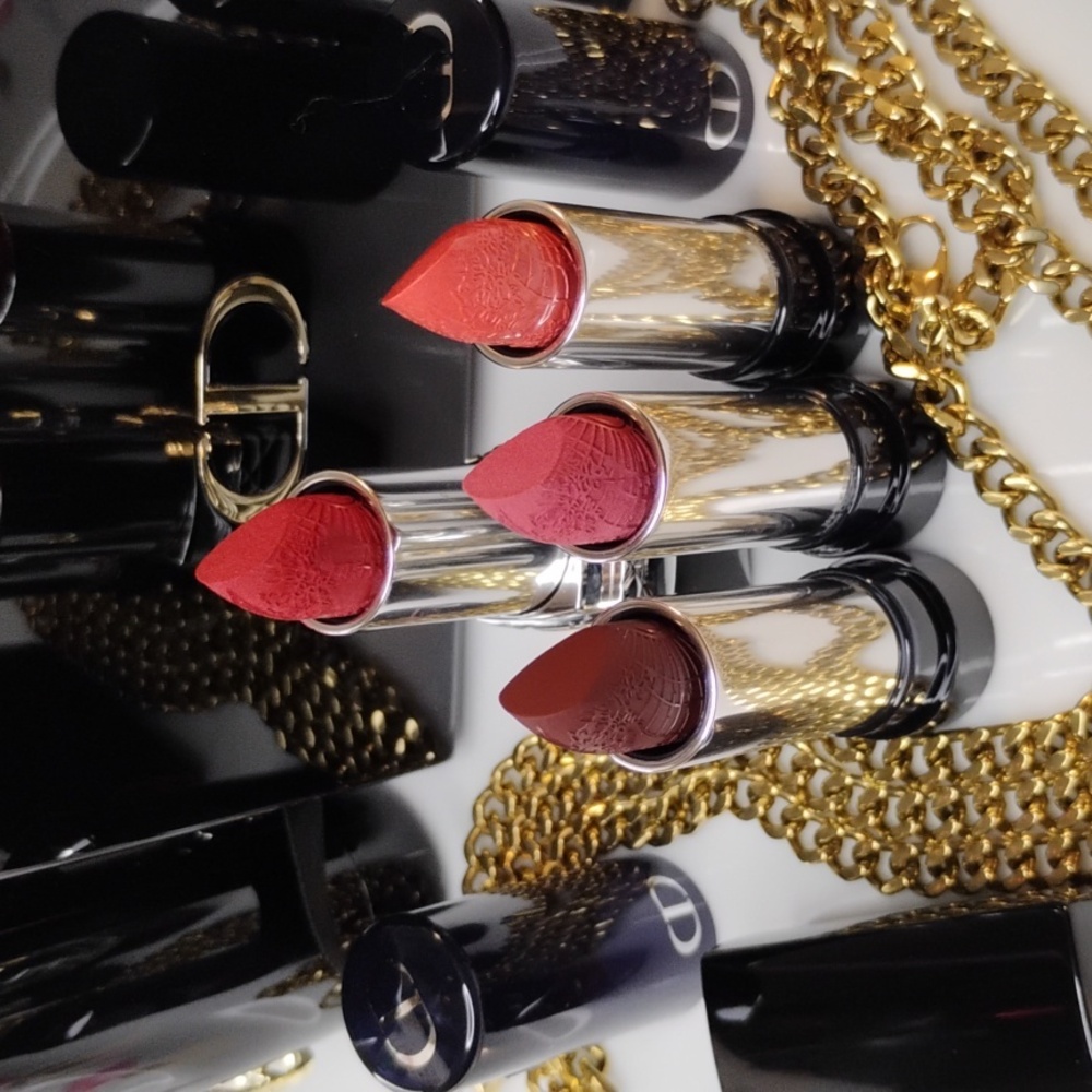 Dior lipstick Purse New! Set of 4 Limited Edition Lipsticks